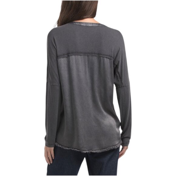 XCVI Chaski Tie Hem Top - Picture 2 of 3